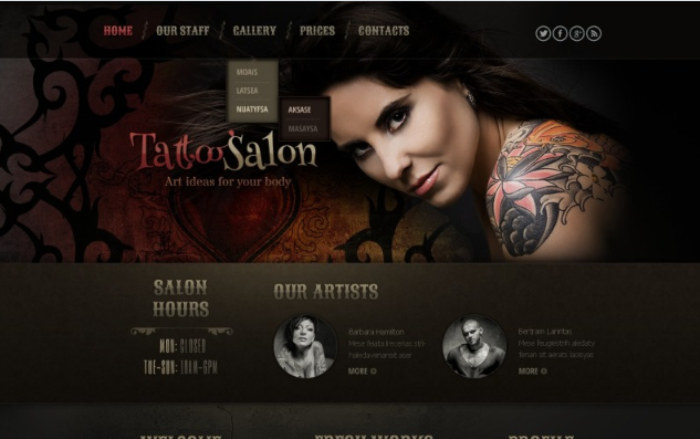 Tatoo Website